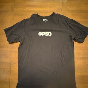 PSD Men's Classic Black Tee